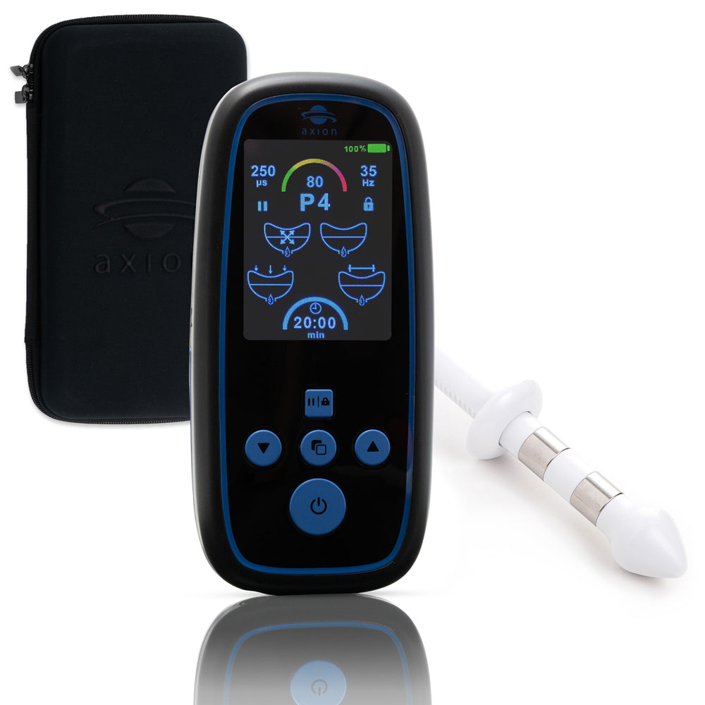 Beckenbodentrainer-Set Stim-Pro I-3000 fr Mnner mit Analsonde gegen Inkontinenz EMS Kegeltrainer mit 4 Programmen, 80 Intensittsstufen, USB-C Akku & Timer von axion axion GmbH Beckenbodentrainer-Set Stim-Pro I-3000 fr Mnner mit Analsonde gegen Inkontinenz EMS Kegeltrainer mit 4 Programmen, 80 Intensittsstufen, USB-C Akku & Timer von axion axion GmbH