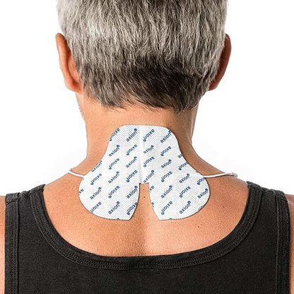 Neck electrode 11x13 cm - compatible with axion, Prorelax, Promed, Auvon - 2mm plug connection
