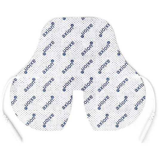 Nacken-Elektrode 11x13 cm - passend zu axion, Prorelax, Promed, Auvon - 2mm Steckanschluss
