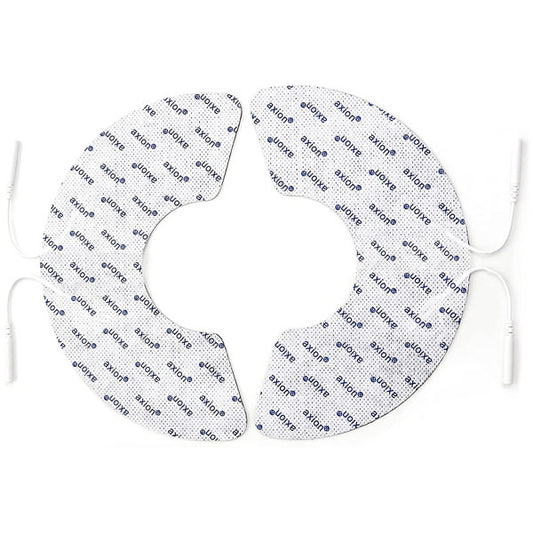 Spezial-Elektrode (Schulter) - 2 Stück - passend zu axion, Prorelax, Promed - 2mm Steckanschluss