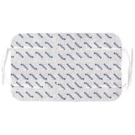 Rückenelektrode (groß), 20x12 cm - passend zu axion, Prorelax, Promed, Auvon - 2mm Steckanschluss