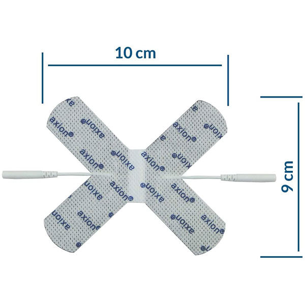 Joint electrodes - 2 pieces - suitable for axion, Prorelax, Promed, Auvon - 2mm plug connection