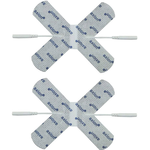 Joint electrodes - 2 pieces - suitable for axion, Prorelax, Promed, Auvon - 2mm plug connection