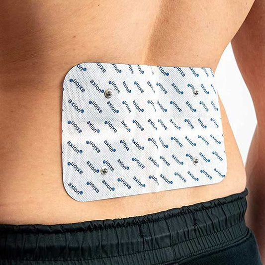 Große Rückenelektrode, 20x12 cm - passend zu Beurer, Sanitas - 3,5mm Druckknopf