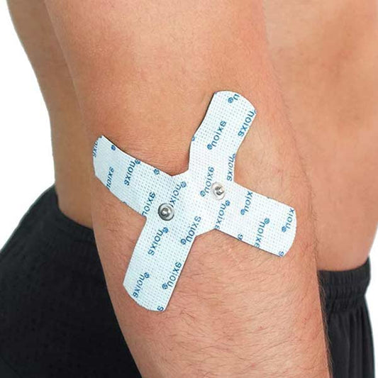 Gelenk-Elektrode - 10x9 cm - 2 Stück - passend zu Beurer, Sanitas - 3,5mm Druckknopf