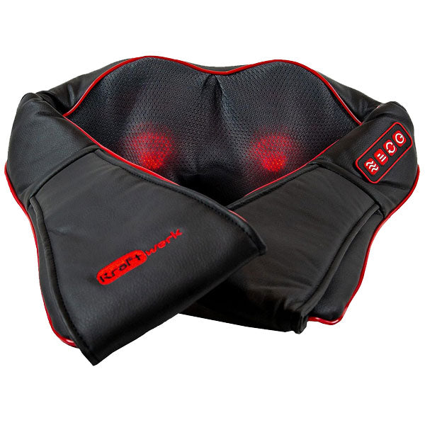 Masajeador Shiatsu inalámbrico con batería recargable