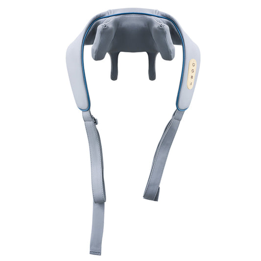 Kraftwerk wireless neck massager including heat function and elastic strap in gray