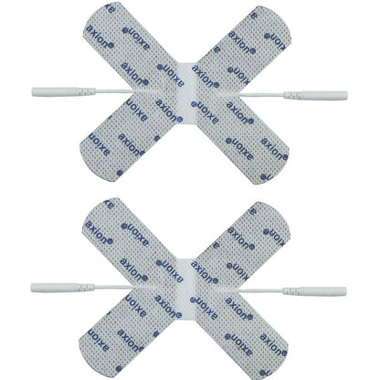 Electrodos para articulaciones - 2 piezas - compatibles con axion, Prorelax, Promed, Auvon - conexión clavija de 2 mm