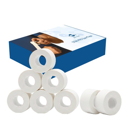 Starres, unelastisches Sporttape - 8 Rollen - 2,5 x 13,7 cm