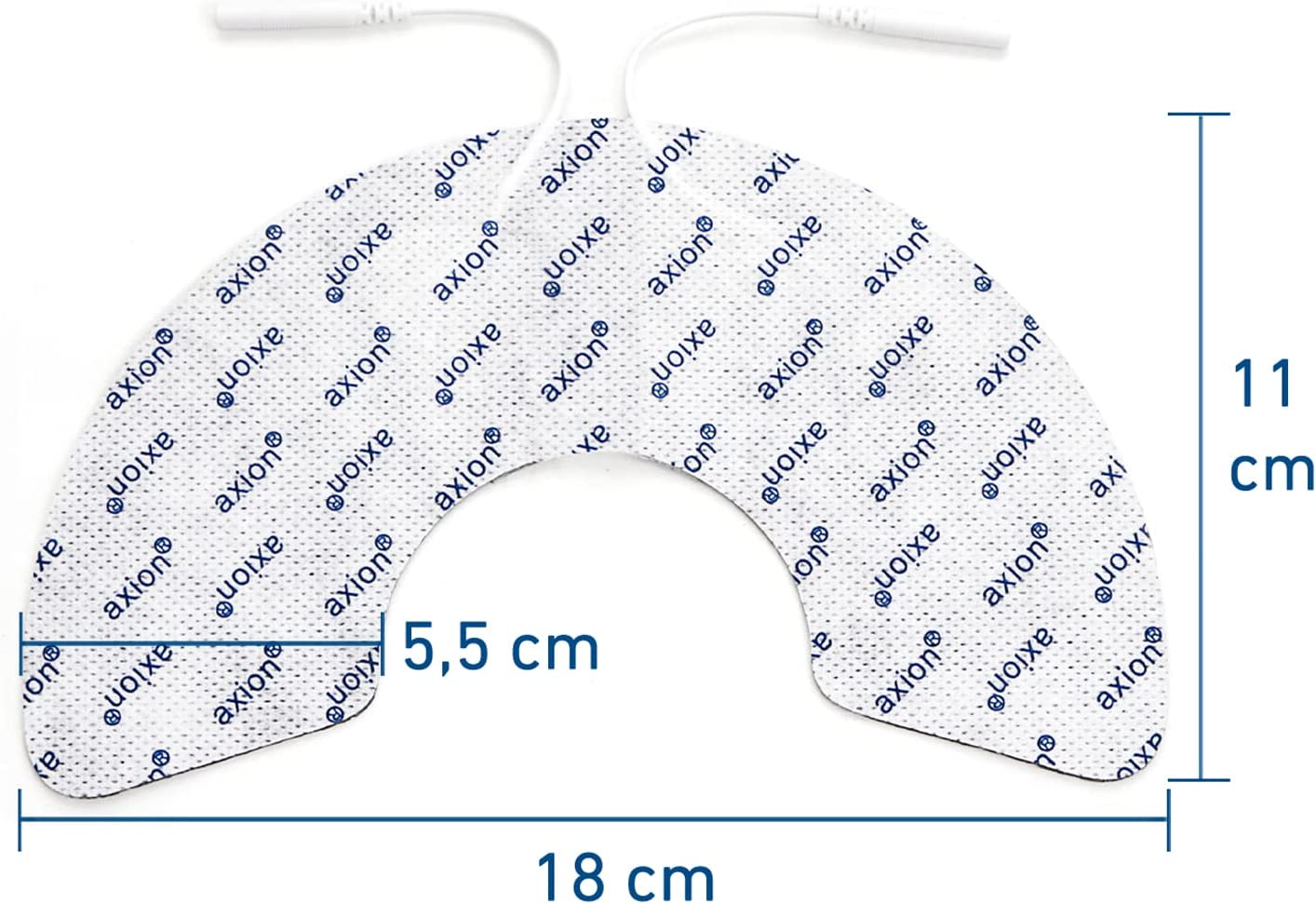 Shoulder electrodes - 2 pieces - suitable for Sanitas SEM43 and SEM44