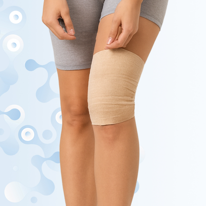 Adhesive bandage 12 rolls 10cm width 4.5m length mixed set in 4 colors