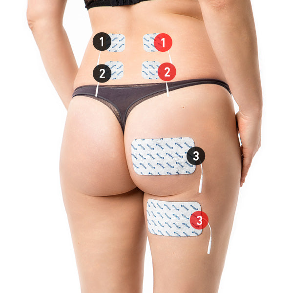 4 Great TENS Pad Placements for Sciatica Relief - physickle.