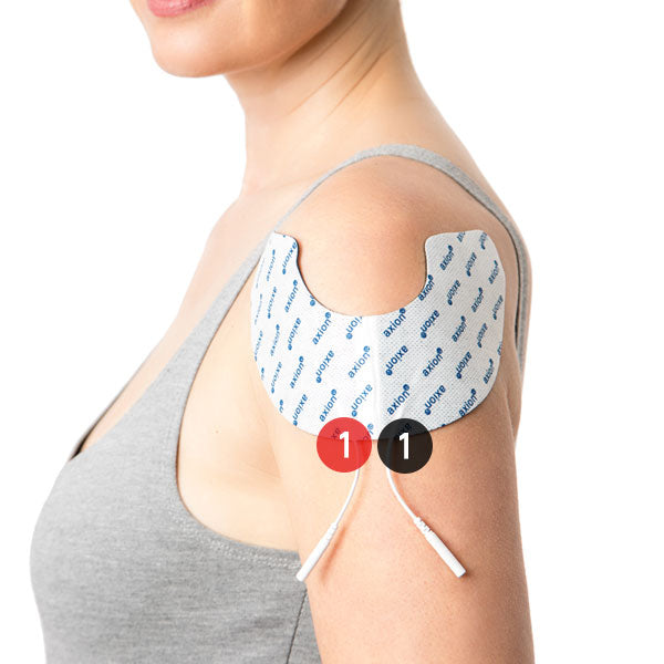 Electrodos electroestimulación para hombro, pectorales y rodilla