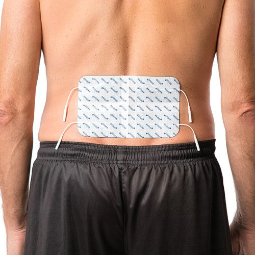 Axion Elektrodenpads passend zu Prorelax, Promed, axion - Rückenelektrode 20x12cm, 1 St.,selbstklebende TENS EMS Elektroden, 2mm Steckanschluss