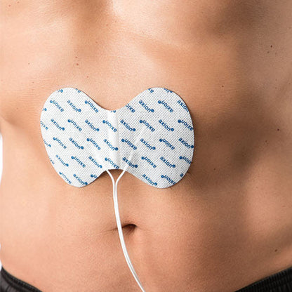 KEMUZ 40 Électrodes Gel Réutilisables Haute Adhérence - Pads Pour Electrostimulateur TENS Beurer EM 59 Ceinture Abdominale